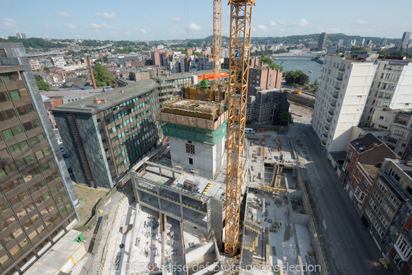 tour des finances à Liège